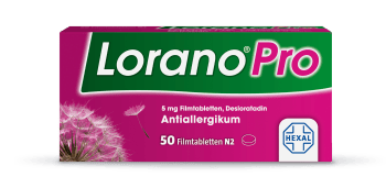 Lorano®Pro - Antihistaminikum der neuen Generation